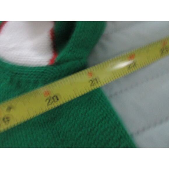 Christmas Sweater "Elf on the Shelf" Logo Green & Red Logo Ladies M - Picture 10 of 10